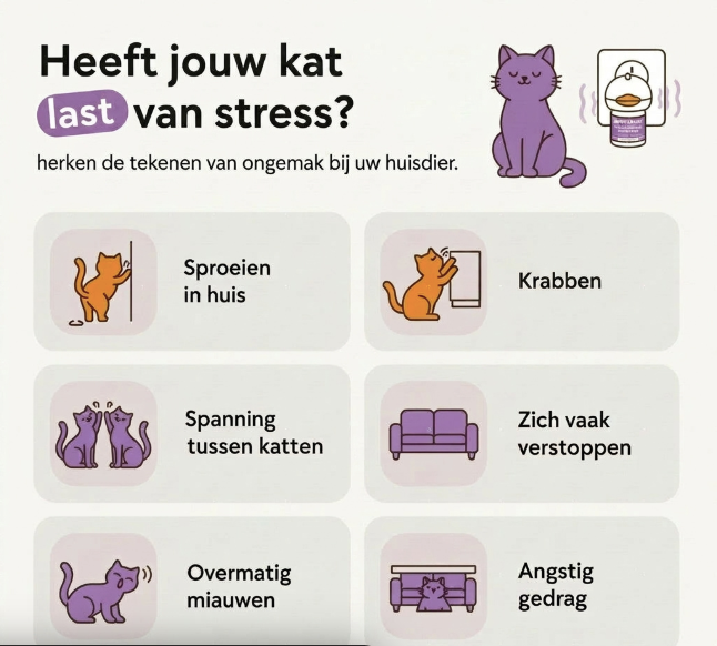 Kalmerende Diffuser voor Katten  🐱 Nu 30% KORTING bij aankoop van 1 diffuser!  🎉 Koop 2 diffusers en profiteer van onze 1+1 GRATIS actie.